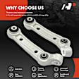 APCA6243 2 Pcs Front Lower Rearward Control Arm