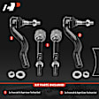 APCA6253 4 Pcs Front Inner & Outer Tie Rod End