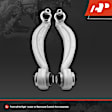 APCA6263 2 Pcs Front Lower Control Arm