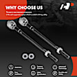 APCA6350 2 Pcs Front Inner Tie Rod End
