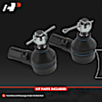 APCA6361 2 Pcs Front Outer Tie Rod End