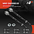 APCA6362 2 Pcs Front Inner Tie Rod End