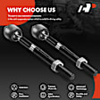 APCA6378 2 Pcs Front Inner Tie Rod End