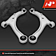 APCA6381 2 Pcs Front Lower Control Arm & Ball Joint Assembly