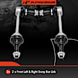 APCA6389 2 Pcs Front Sway Bar Link Kit