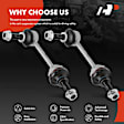 APCA6389 2 Pcs Front Sway Bar Link Kit