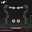 APCA6395 2 Pcs Front Outer Tie Rod End