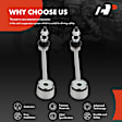 APCA6398 2 Pcs Rear Stabilizer Sway Bar Link