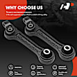 APCA6404 2 Pcs Front Lower Rearward Control Arm