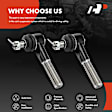 APCA6432 2 Pcs Front Outer Tie Rod Ends