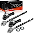 APCA6439 4 Pcs Front Inner & Outer Tie Rod End