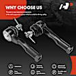 APCA6440 2 Pcs Front Outer Tie Rod End
