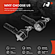 APCA6451 2 Pcs Front Outer Tie Rod Ends
