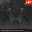 APCA6454 2 Pcs Front Lower Control Arm with Ball Joint