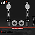 APCA6462 2 Pcs Front Inner Steering Tie Rod Ends