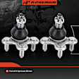 APCA6492 2 Pcs Front Lower Ball Joints