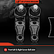 APCA6542 2 Pcs Front Lower Ball Joint