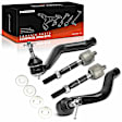 APCA6565 4 Pcs Front Inner & Outer Tie Rod End