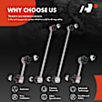 APCA6584 4 Pcs Front & Rear Sway Bar Link Kit