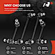 APCA6586 4 Pcs Front & Rear Sway Bar Link