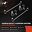 APCA6593 8 Pcs Front Sway Bar Link & Tie Rod End & Ball Joint