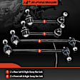 APCA6594 4 Pcs Front & Rear Stabilizer Sway Bar Link Kit