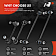 APCA6594 4 Pcs Front & Rear Stabilizer Sway Bar Link Kit