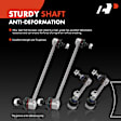 APCA6598 4 Pcs Front & Rear Sway Bar Link