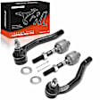 APCA6602 4 Pcs Front Inner & Outer Tie Rod End Kit