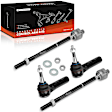 APCA6607 4 Pcs Front Inner & Outer Tie Rod Ends