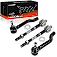 APCA6612 4 Pcs Front Inner & Outer Steering Tie Rod Ends