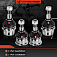 APCA6613 4 Pcs Front Upper & Lower Ball Joint Kit