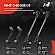 APCA6619 4 Pcs Front & Rear Stabilizer Bar Link Kit