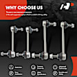 APCA6622 4 Pcs Front & Rear Sway Bar Link