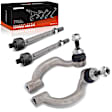 APCA6623 4 Pcs Front Outer & Inner Tie Rod End