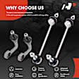APCA6624 4 Pcs Front & Rear Sway Bar Link