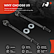 APCA6638 2 Pcs Front Inner Tie Rod End Kit