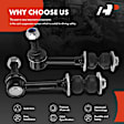APCA6658 2 Pcs Front Stabilizer Bar Link
