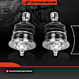 APCA6680 2 Pcs Front Upper Ball Joint