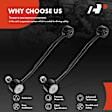 APCA6687 2 Pcs Rear Sway Bar Link