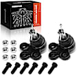 APCA6693 2 Pcs Front Lower Ball Joint