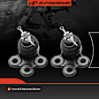 APCA6693 2 Pcs Front Lower Ball Joint