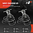 APCA6693 2 Pcs Front Lower Ball Joint