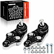APCA6695 2 Pcs Front Lower Ball Joint