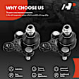 APCA6696 2 Pcs Front Lower Ball Joint Kit