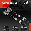 APCA6712 2 Pcs Front Inner Steering Tie Rod Ends