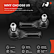APCA6745 2 Pcs Front Outer Steering Tie Rod End