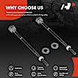 APCA6752 2 Pcs Front Inner Tie Rod End