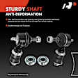 APCA6754 2 Pcs Front Sway Bar Link