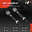 APCA6767 2 Pcs Front Inner Tie Rod End Kit
